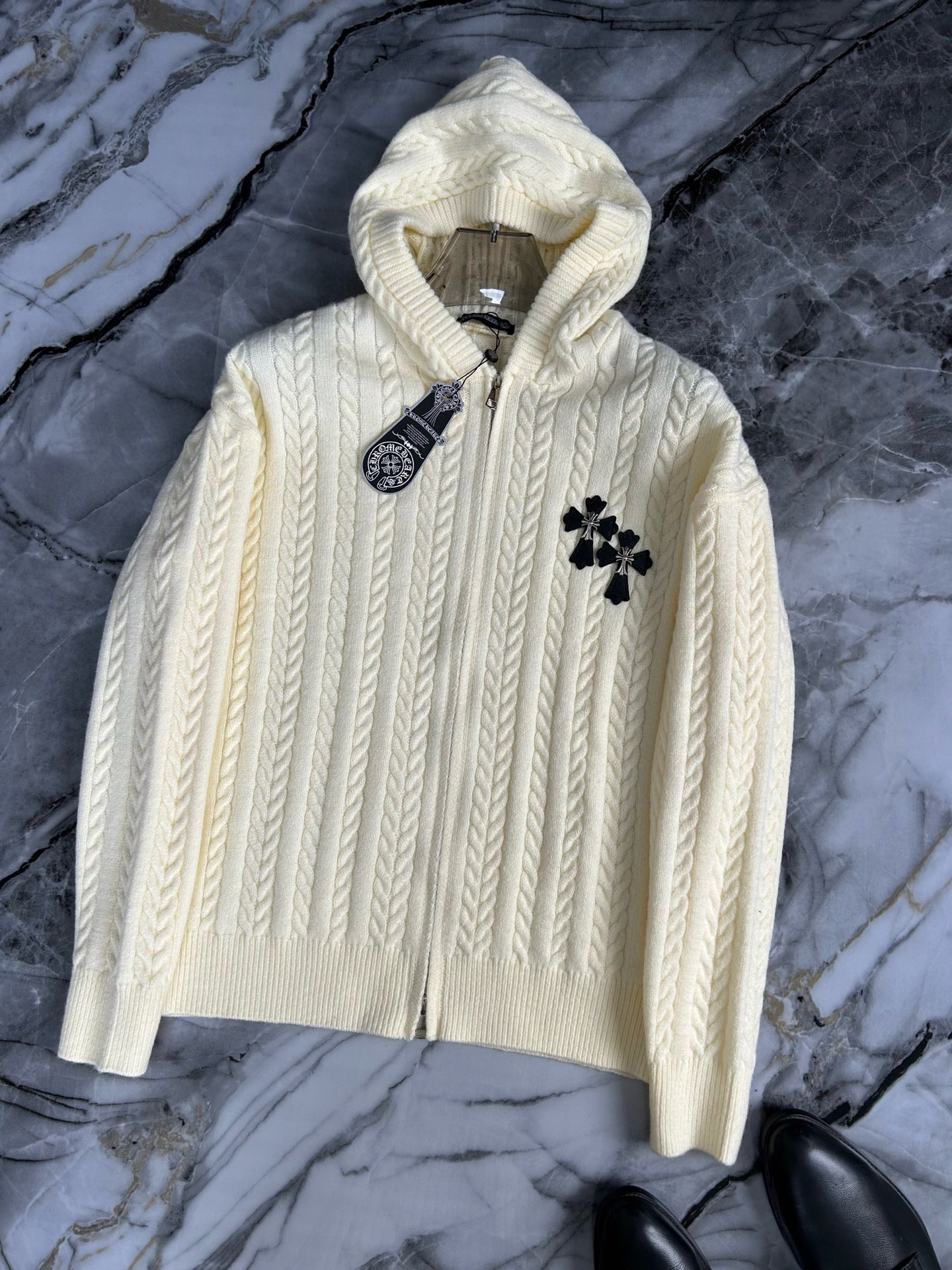 크롬하츠 3컬러 남자 가디건