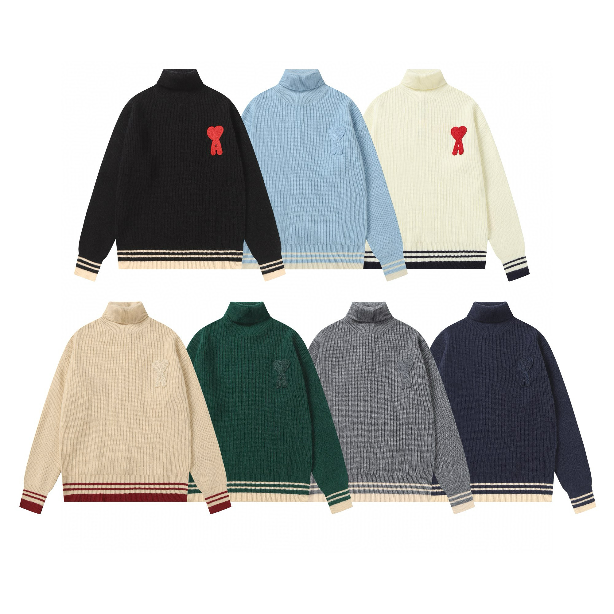 아미 아미리 7컬러 남녀공용 니트