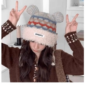 프라다 겨울 모자