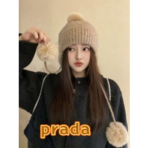 프라다 겨울 모자
