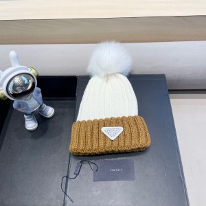 프라다 겨울 모자