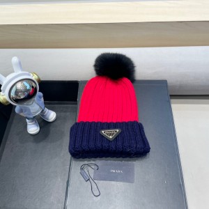 프라다 겨울 모자
