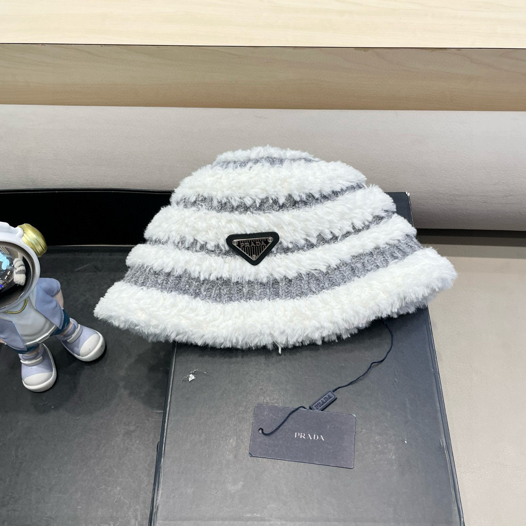 프라다 겨울 모자