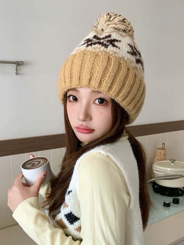 프라다 겨울 모자