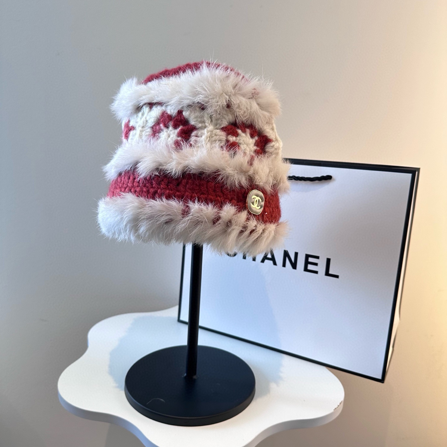 샤넬 겨울 모자