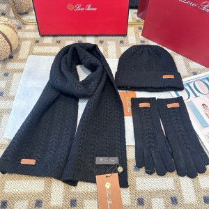 로로피아나 겨울 모자 세트