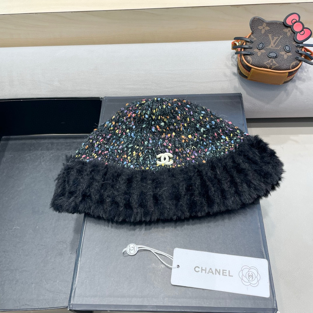 샤넬 겨울 모자