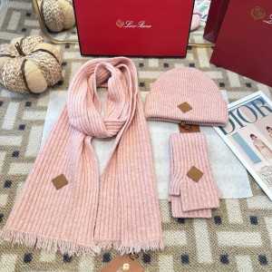 로로피아나 겨울 모자 세트