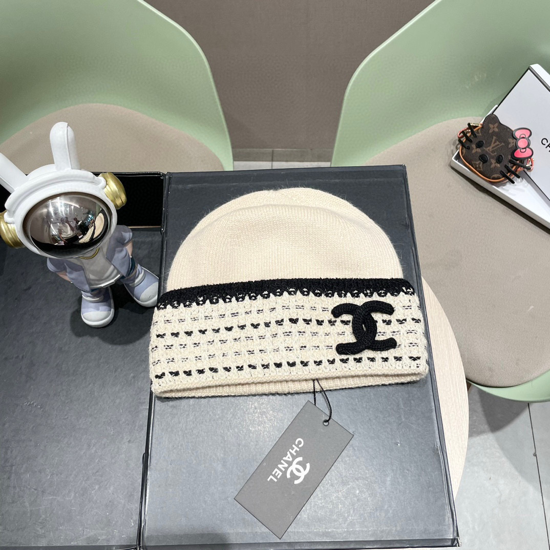 샤넬 겨울 모자