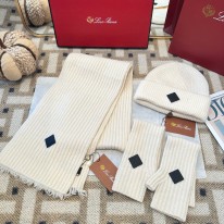 로로피아나 겨울 모자 세트