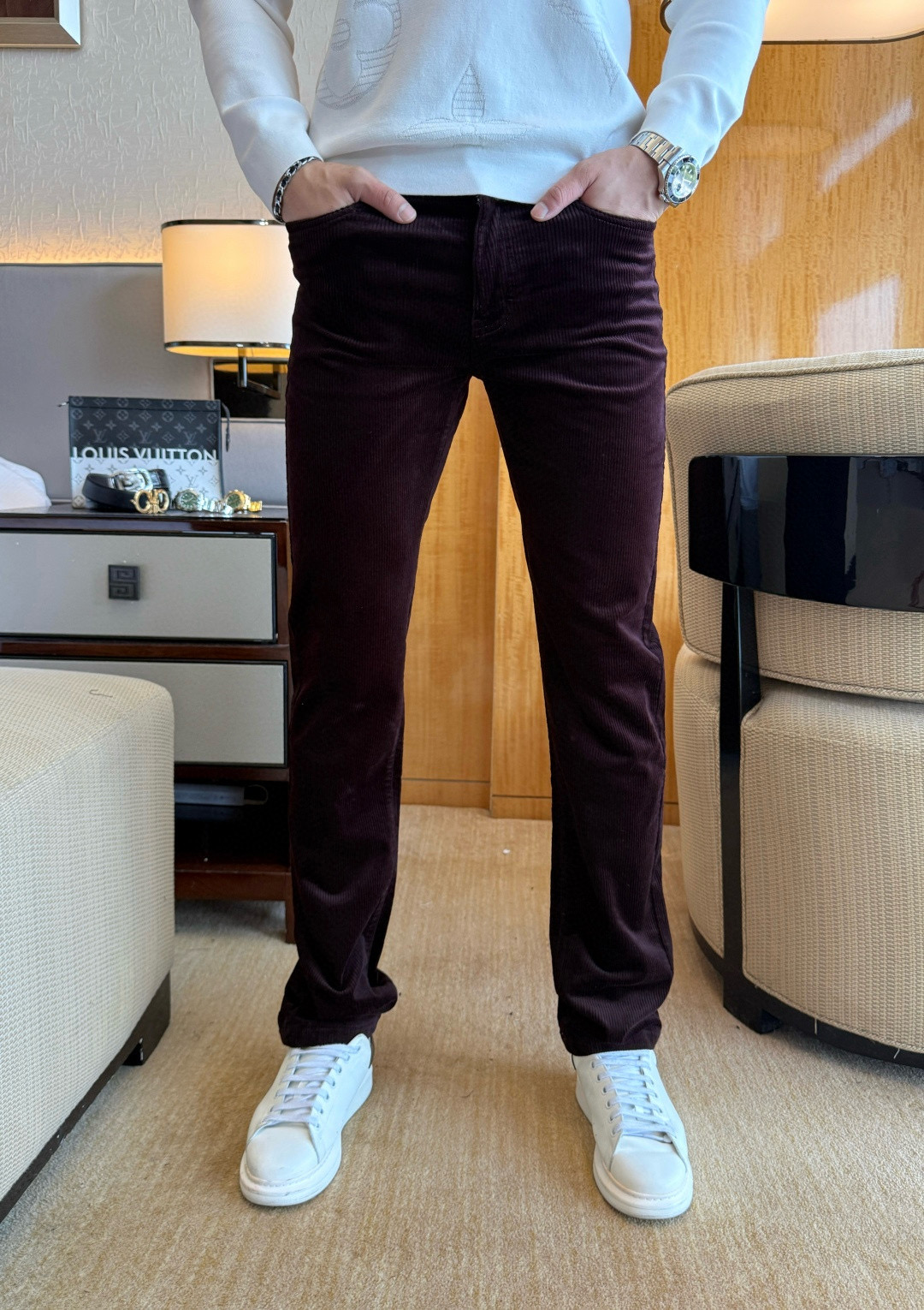 발렌티노 남자 바지