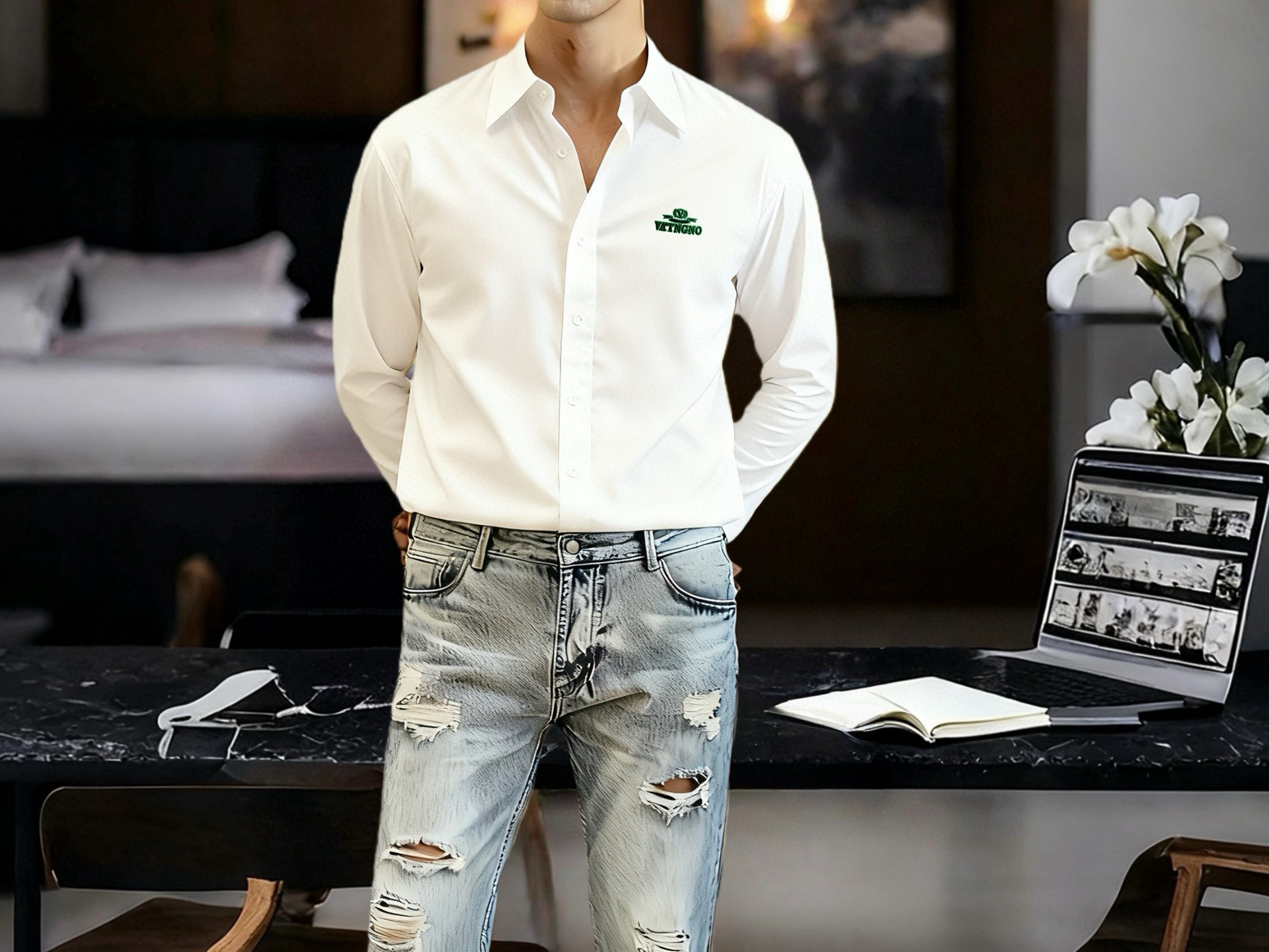 발렌티노 8컬러 남자 셔츠