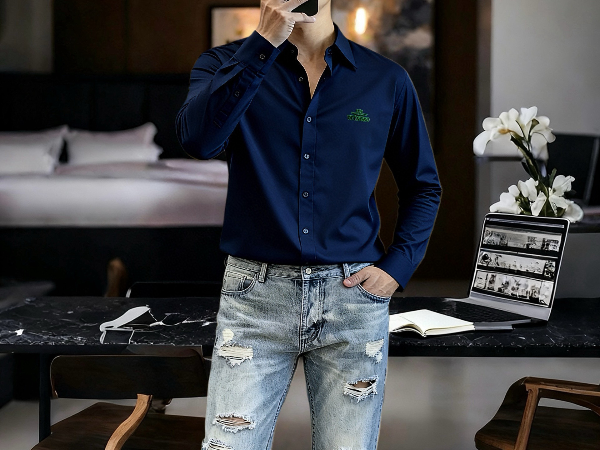 발렌티노 8컬러 남자 셔츠