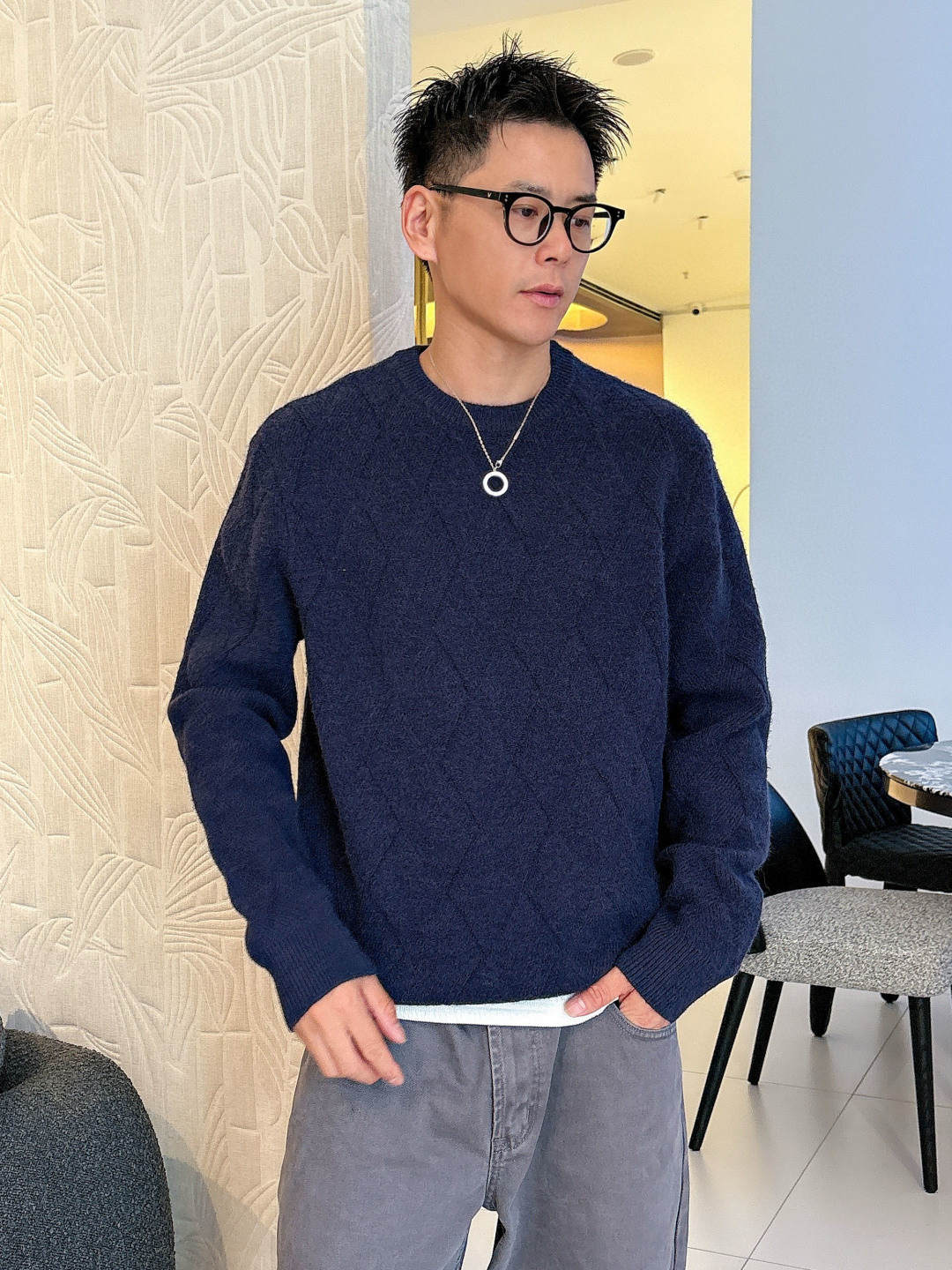 보테가베네타 남자 니트