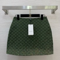 구찌 2컬러 여자 반바지/치마