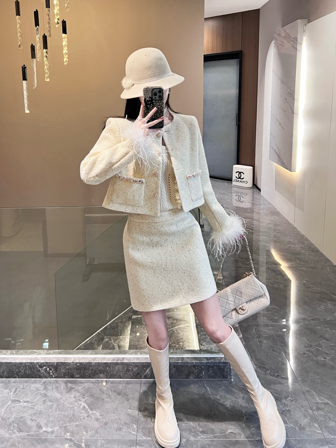 샤넬 여자 세트