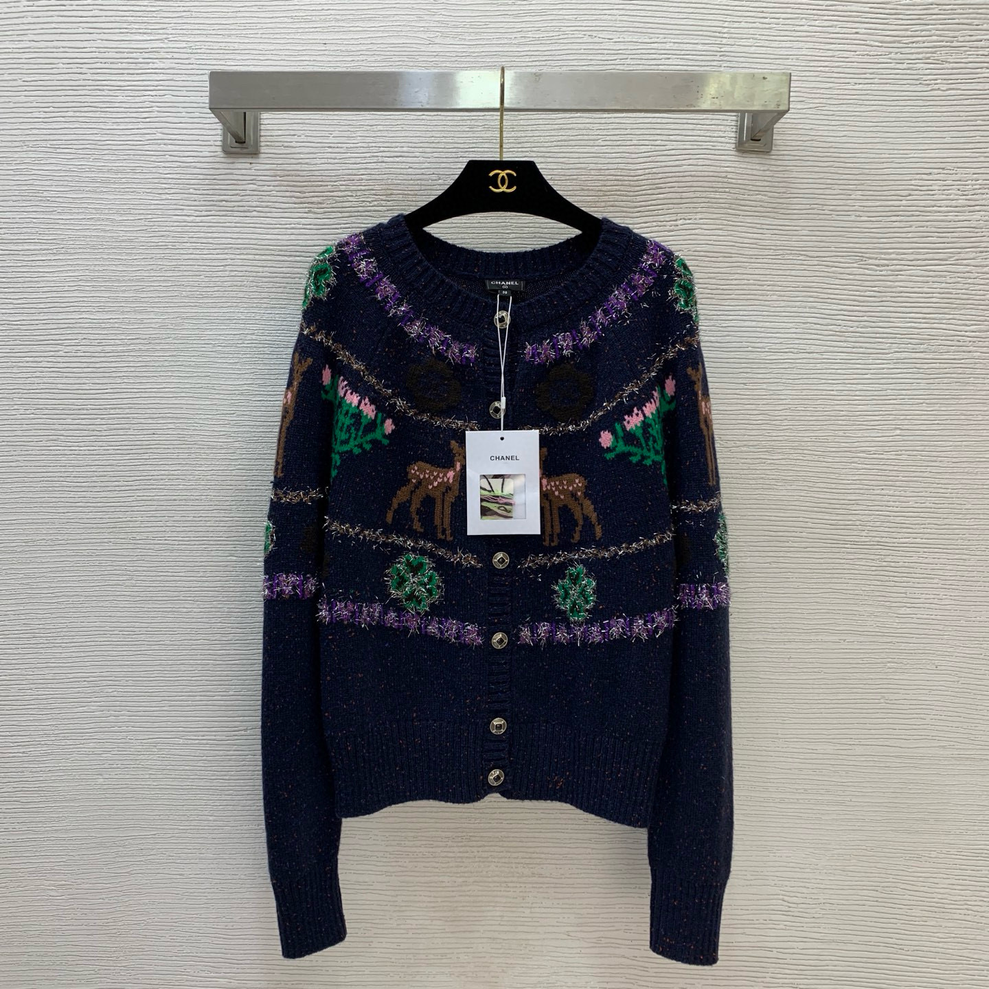 샤넬 2컬러 여자 가디건