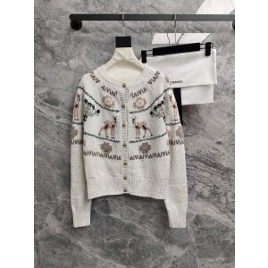 샤넬 여자 니트