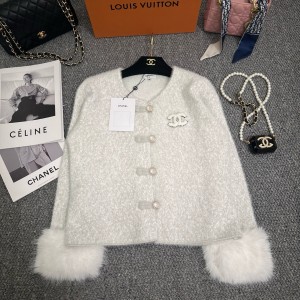 샤넬 2컬러 여자 가디건