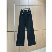 샤넬 2컬러 여자 바지