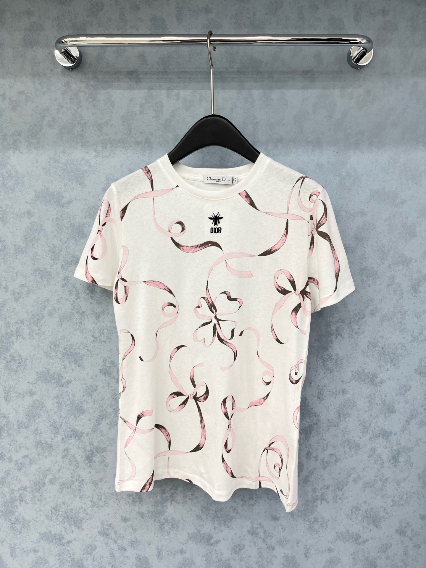 디올 2컬러 여자 반팔