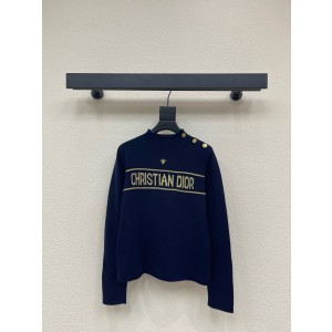 디올 2컬러 여자 니트