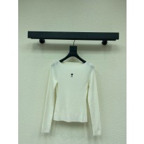 디올 2컬러 여자 니트