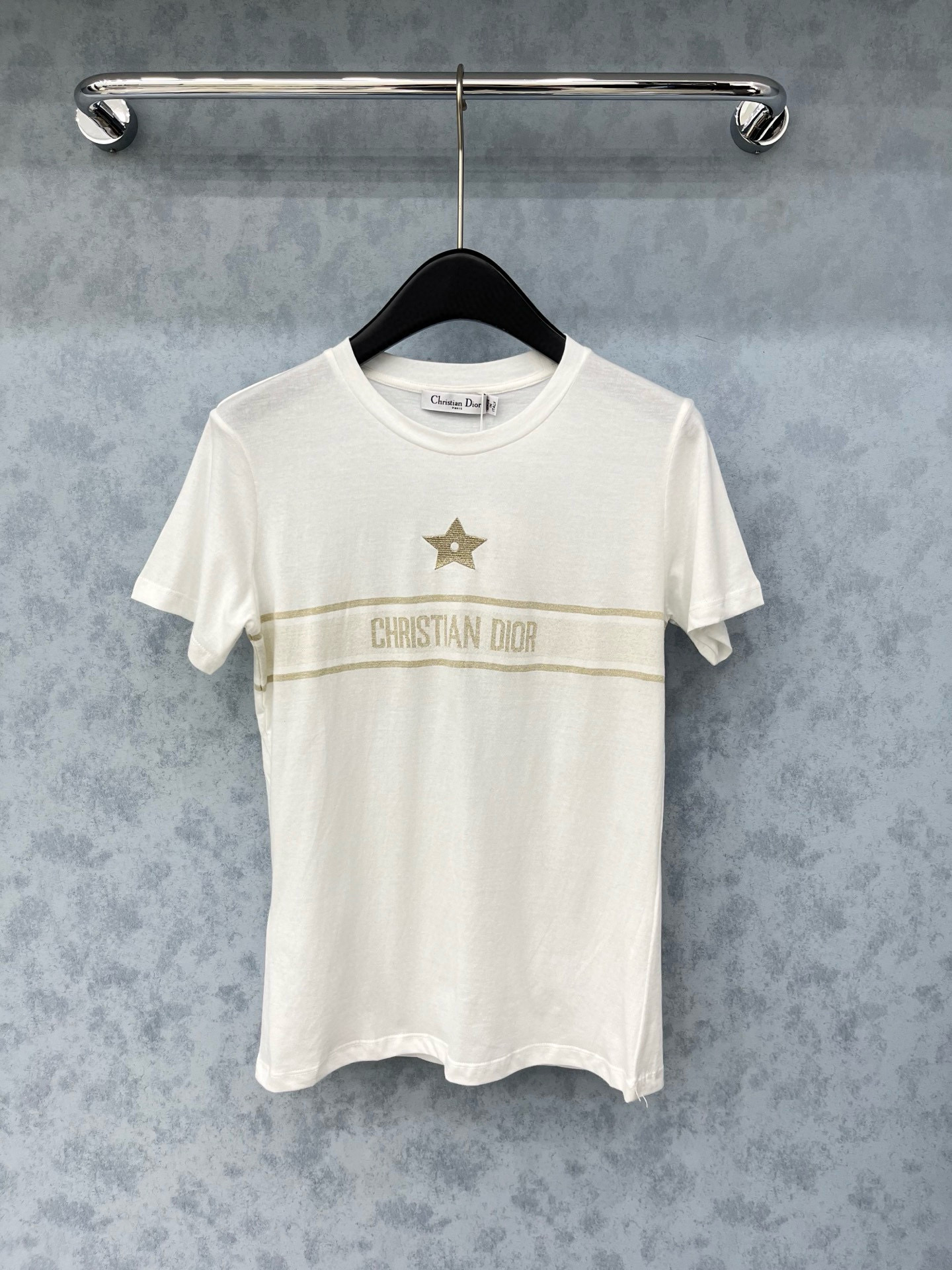 디올 2컬러 여자 반팔