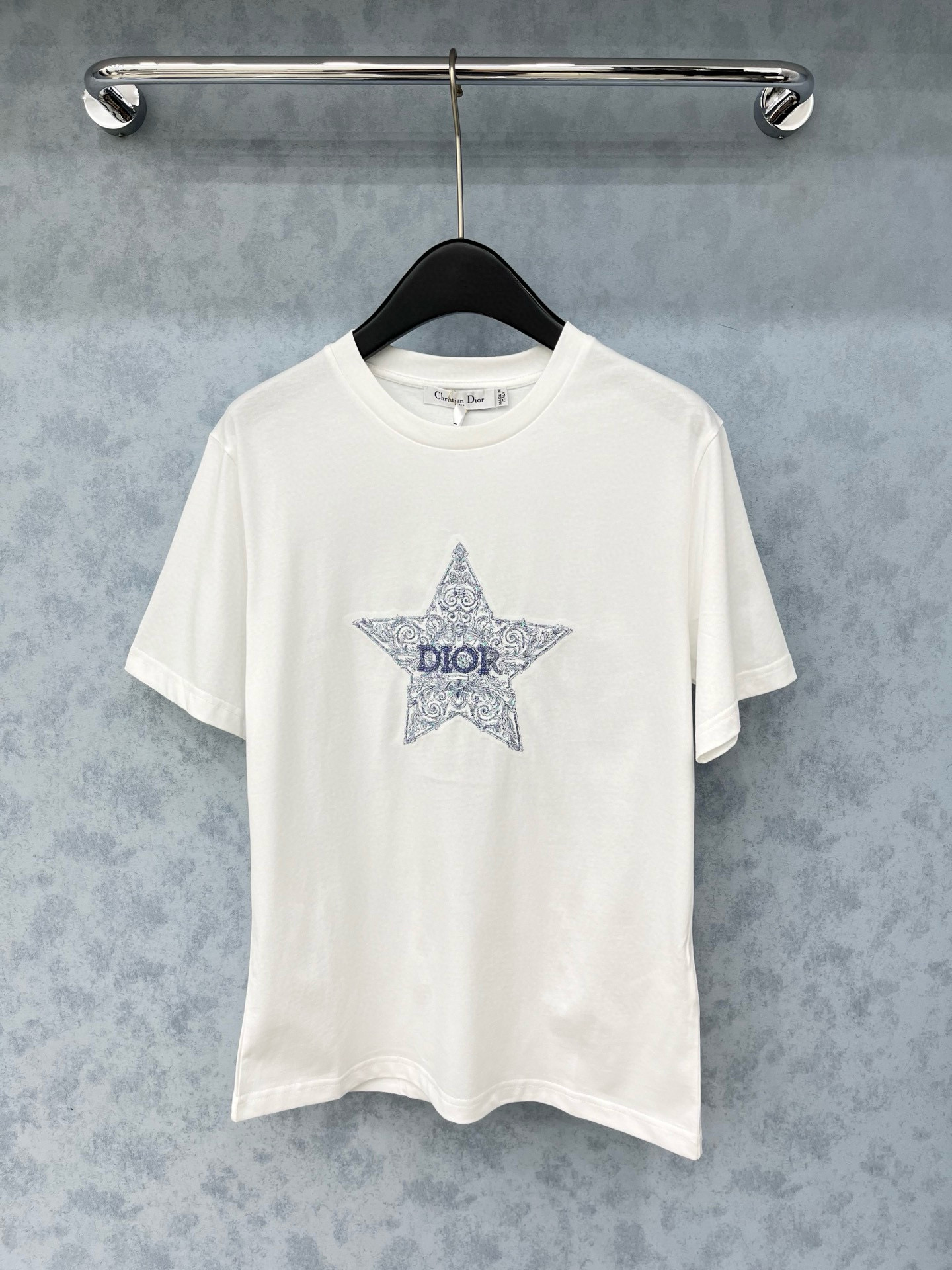 디올 2컬러 여자 반팔