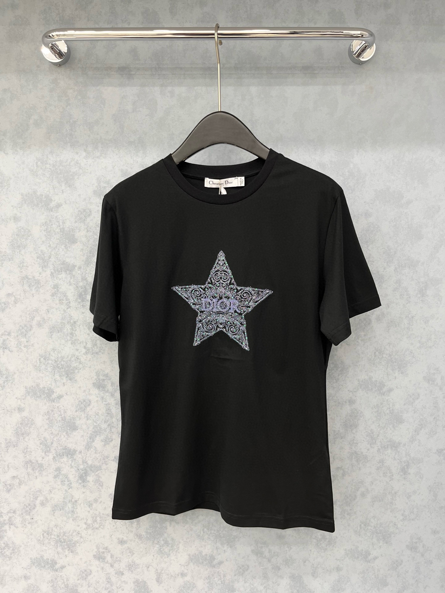 디올 2컬러 여자 반팔