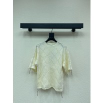 디올 2컬러 여자 반팔