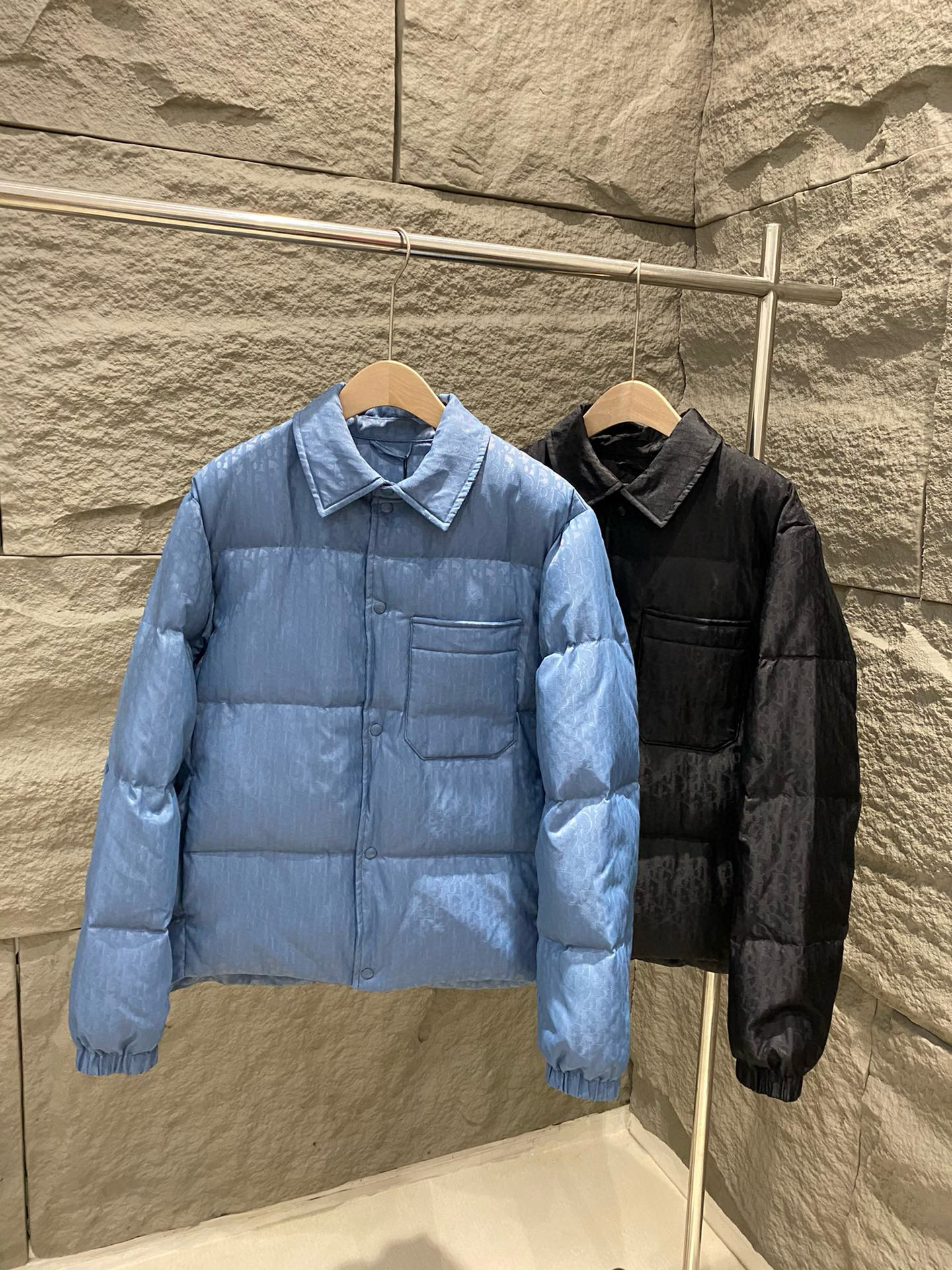 디올 2컬러 여자 패딩