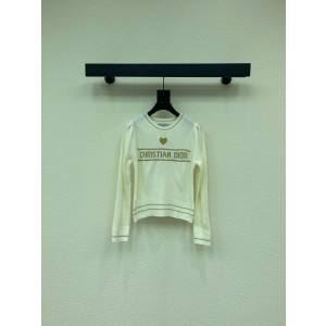 디올 2컬러 여자 니트