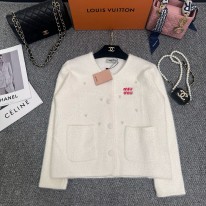 미우미우 2컬러 여자 가디건