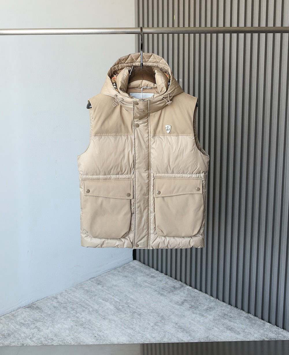 버버리 남자 조끼