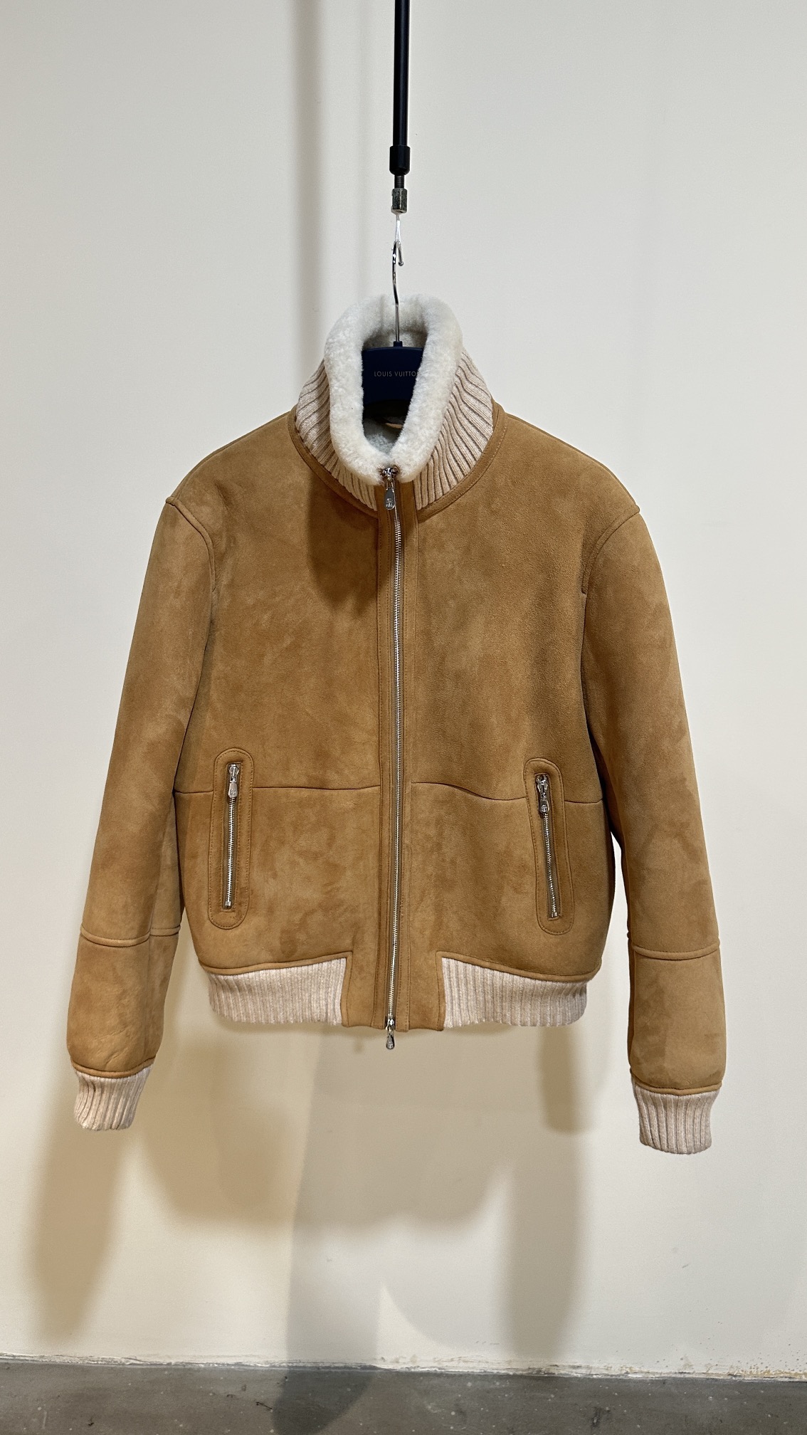 브루넬로 쿠치넬리 양가죽 자켓