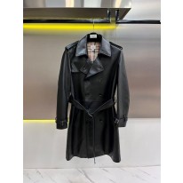 버버리 남자 양가죽 코트