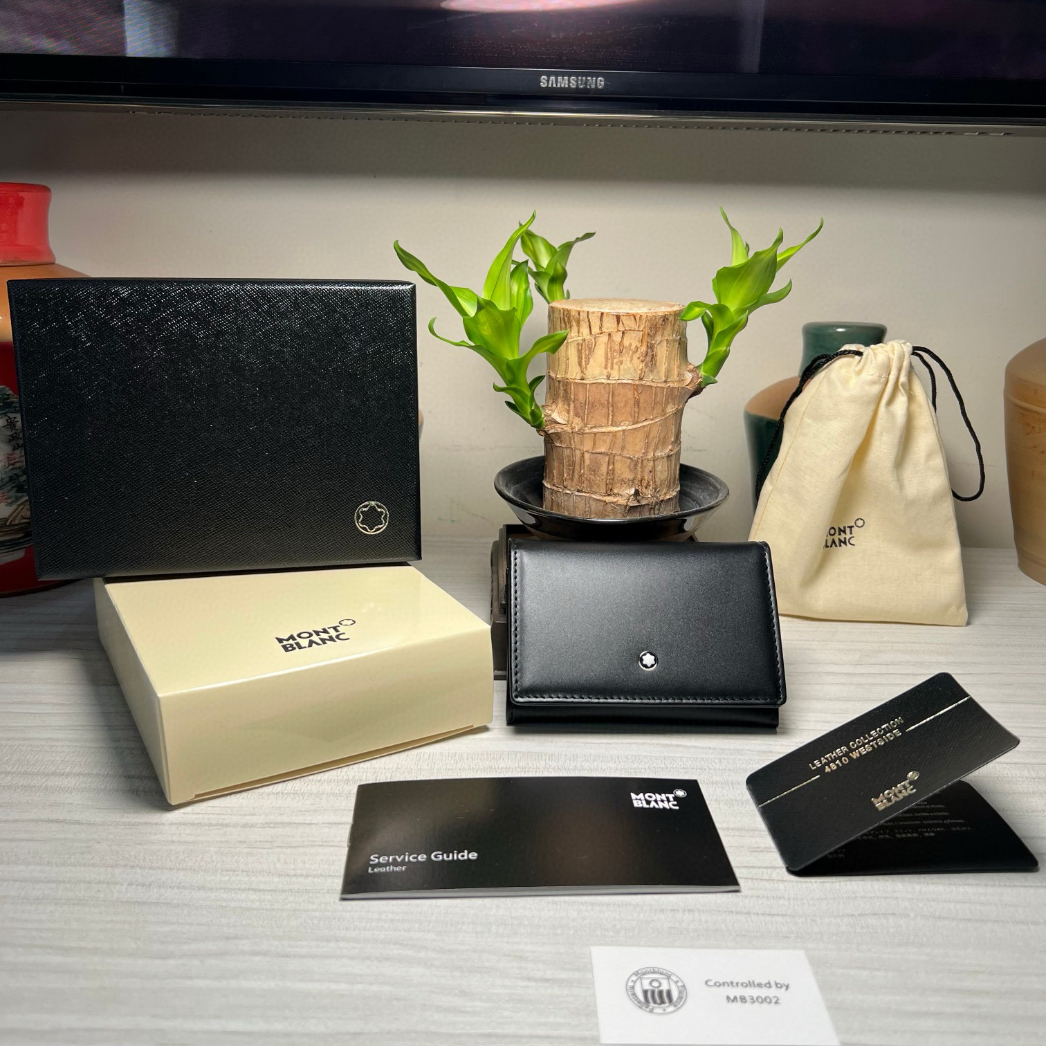 몽블랑 130084# 카드지갑 머니클립