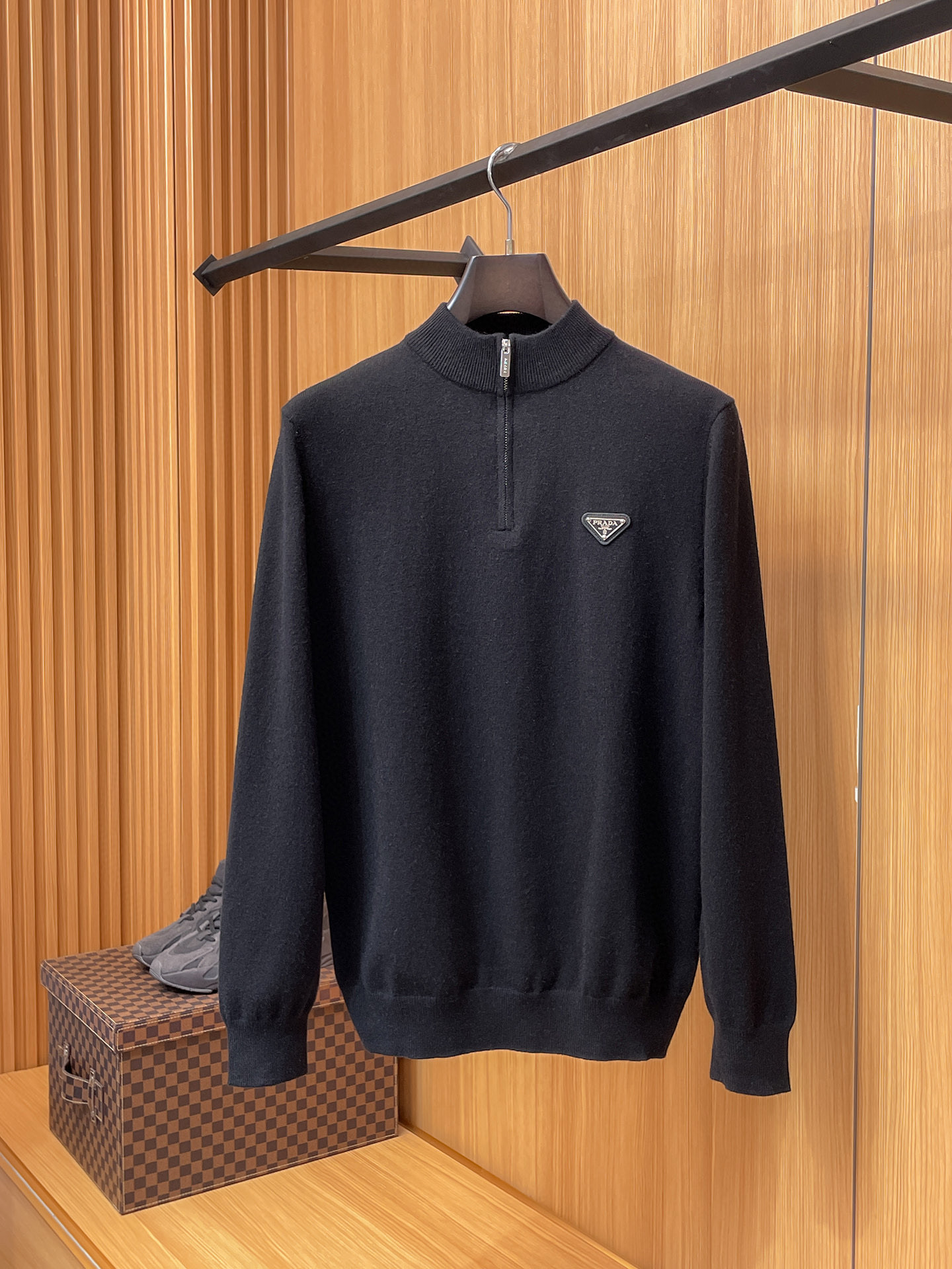 프라다 남자 양모 니트