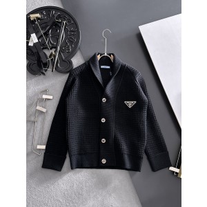 프라다 남자 양모 가디건