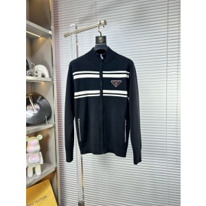 프라다 남자 양모 가디건