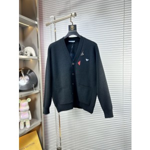 프라다 남자 양모 가디건