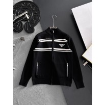 프라다 남자 양모 가디건