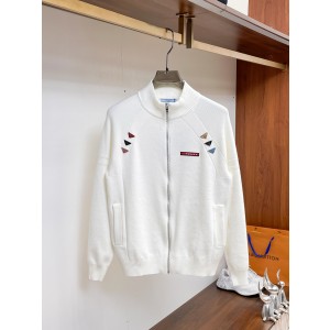 프라다 남자 양모 가디건