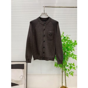 프라다 남자 양모 가디건
