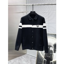 프라다 남자 양모 가디건