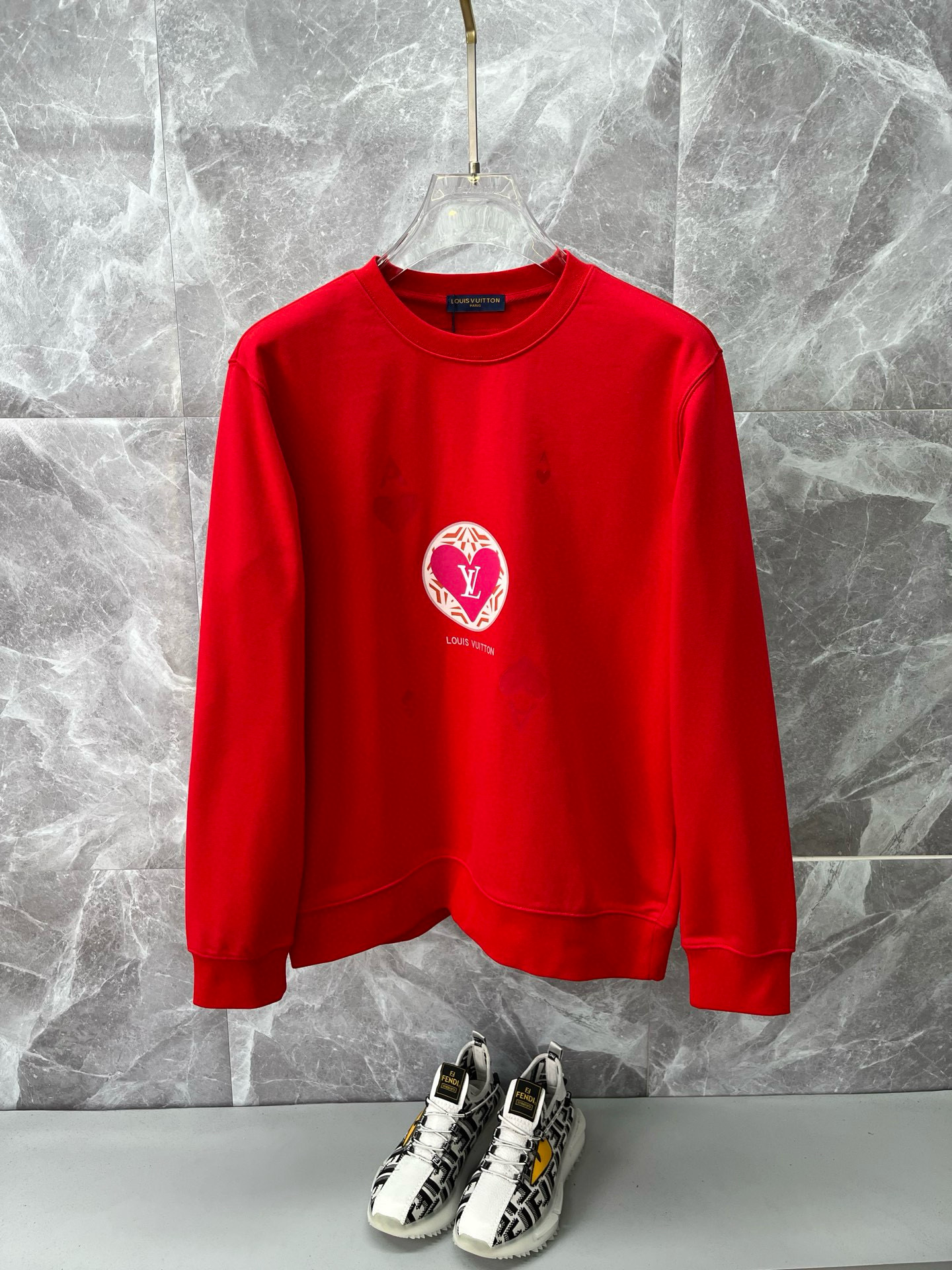 루이비통 2컬러 남자 맨투맨 후드티