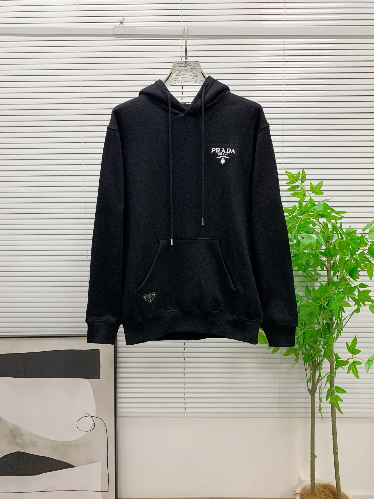프라다 남자 후드티