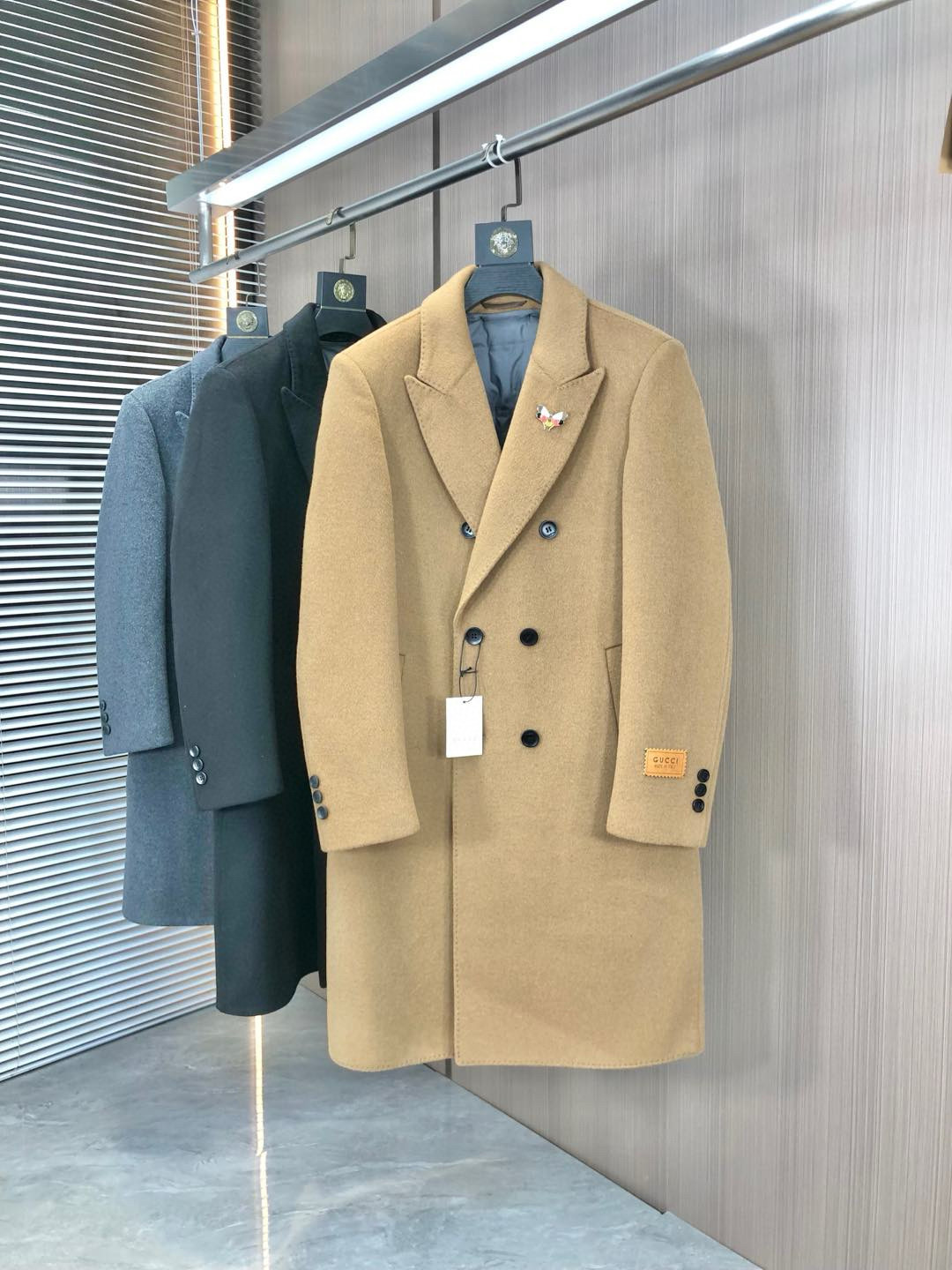 구찌 양모 남자 코트 패딩