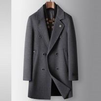 에르메스 3컬러 남자 양모 코트 패딩